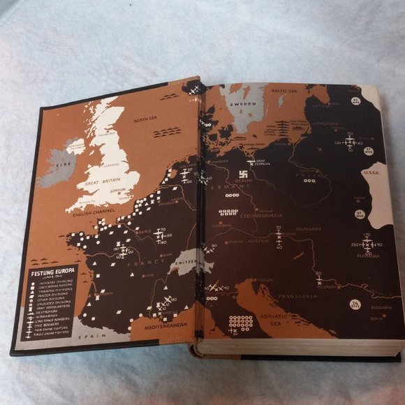 Crusade in Europe Book Hardcover Dwight D Eisenhower Copyright 1948 book - Picture 6 of 14